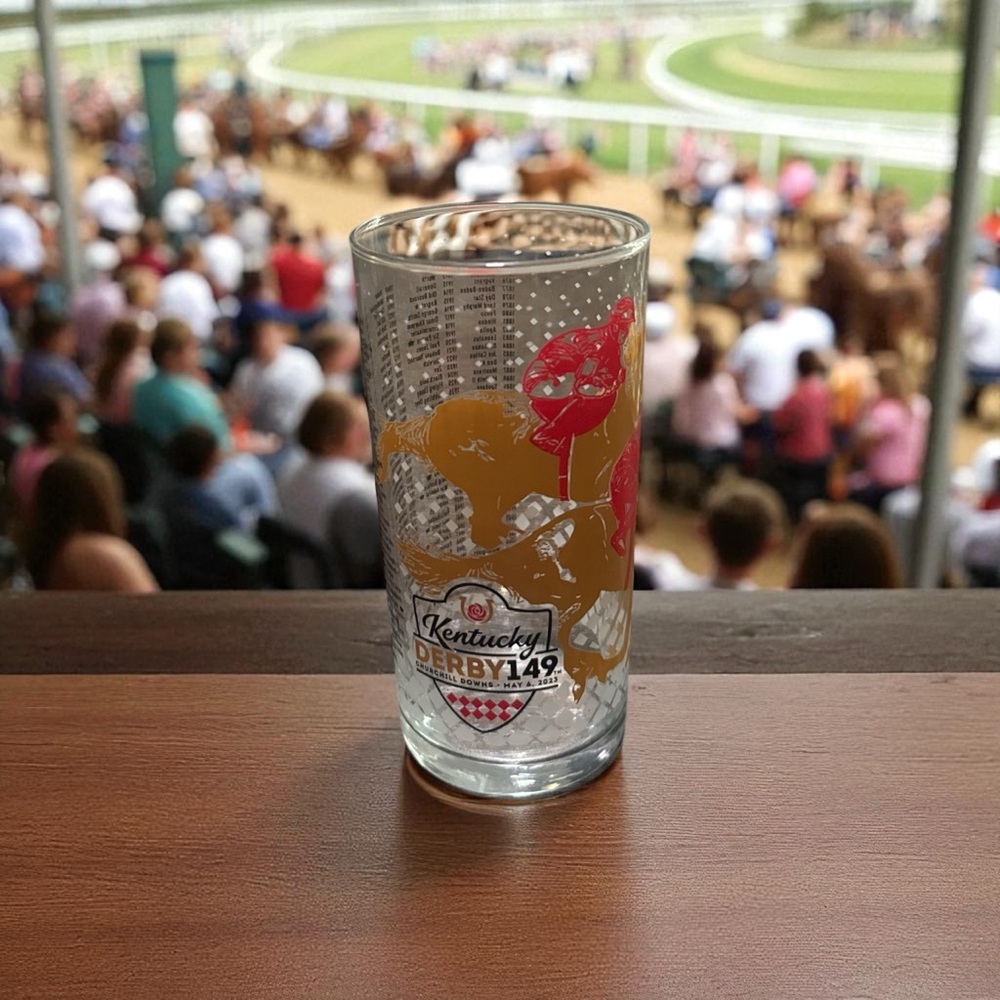 Kentucky Derby 149 12oz. Mint Julep Glass - NEW